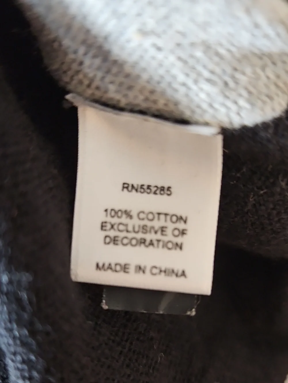 Express Men's V-Neck Argyle Sweater 100% Cotton Black/Grey Size Large